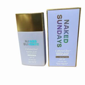 Naked Sundays CabanaGlow Mineral Glow Serum Drops in ILLUMINATING SPF 50 40ml